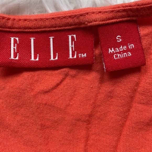 Orange floral tank top - Picture 5 of 6